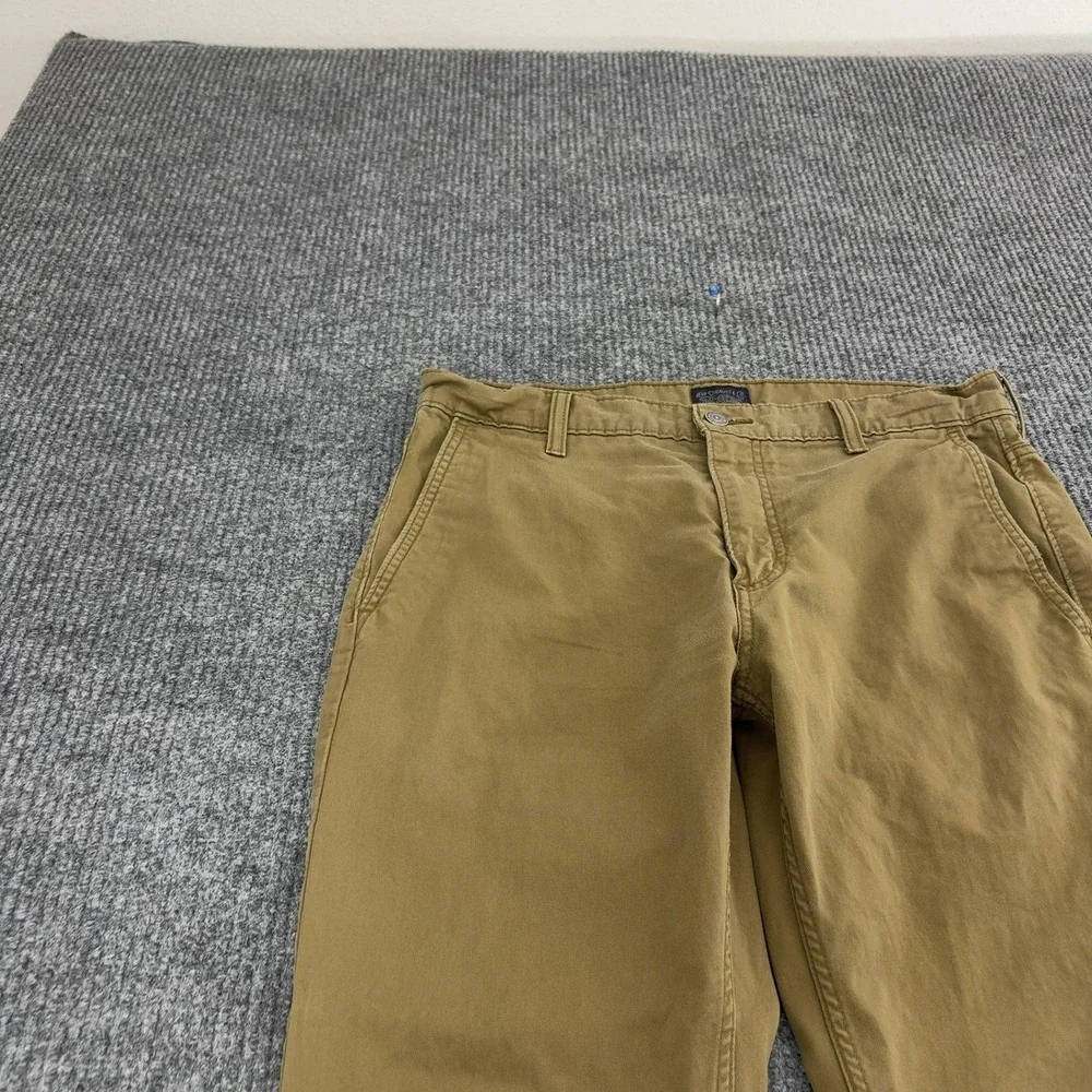 Levis Pants Mens 34x28 Khaki Cotton Stretch Chino Casual Classic